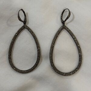 Silver Teardrop Earrings